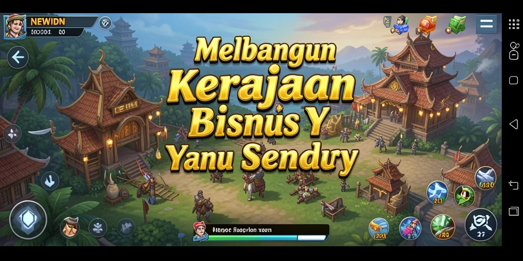 Gameplay NEWIDN yang menarik menunjukkan pengelolaan bisnis yang kompleks.