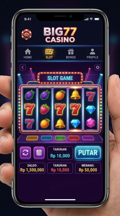 Menu aplikasi populer di big77 yang selalu terupdate.